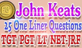 One-liner Questions about John Keats